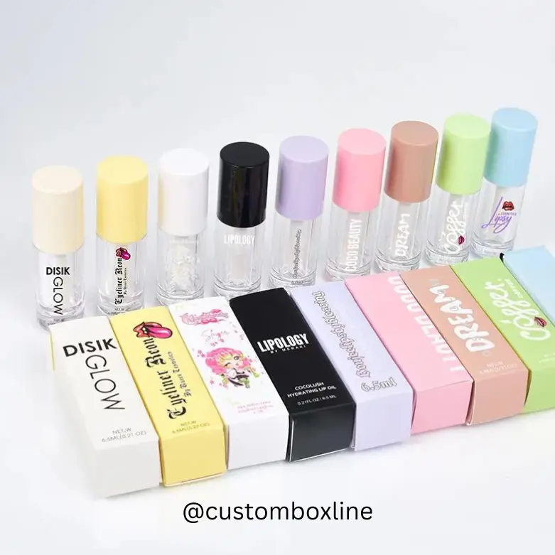 Custom Lip Gloss Boxes