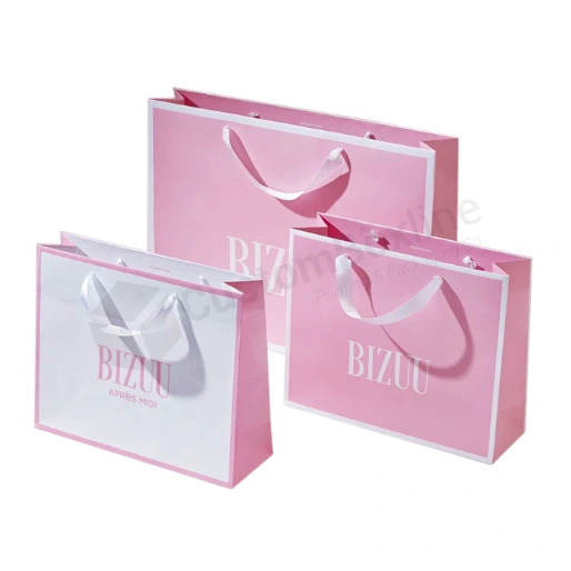 Custom Paper Bags with Logo Wholesale