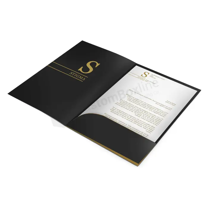 Printed A4 Pocket Folders